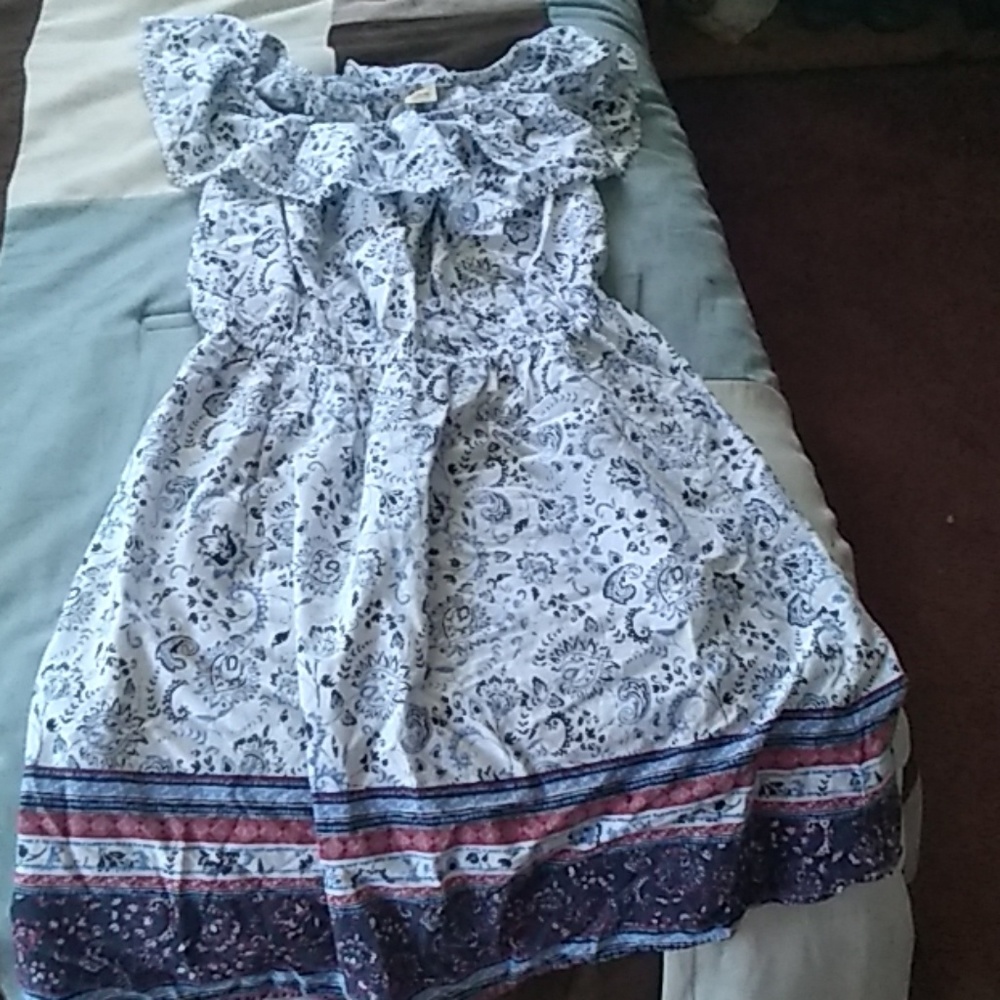 A Paisley pattern dress